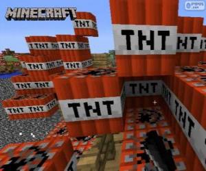 Puzzle TNT εκρηκτικές μπλοκ του Minecraft